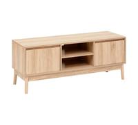 5five - Mueble TV abana Efecto Roble Natural con 2 armarios