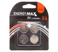 5 five simply smart 5five - Paquete de 4 Pilas de botón de Litio CR2032 de 3 V - Ideales para Productos electrónicos