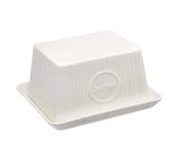 5 five simply smart 5five - plato de mantequilla de gres blanco