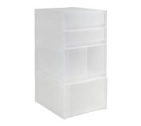 5 five simply smart 5Five - Torre de Almacenamiento de plástico Tide’N STAK con cajones - 29 x 38 x 60,3 cm - Organización del Dormitorio, Muebles Elegantes y prácticos