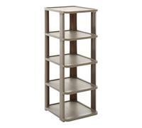 5 five simply smart 5five - Zapatero de torre de 5 pares Spacy