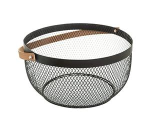 5 five simply smart Cesta de malla retro diam.29cm colección 'noir kitchen'