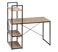 5 five simply smart Escritorio con estantes 'Aliaj' Madera y Metal