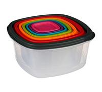 FIVE Conjunto 7 cajas conservación alimentos.