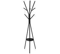5 five simply smart Perchero de MDF Negro