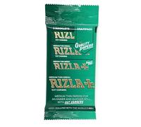 5 folletos - Rizla Green Regular - Papel de liar (70 mm, tamaño mediano, fino, con esquinas cortadas)