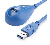 Startech 1.5m Desktop Usb 3.0 Extension Cable One Size Blue
