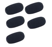 5 fundas de espuma para micrófono, esponjas de alta densidad, protectores de parabrisas, ruido de fondo, reuniones de negocios, conversaciones