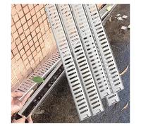 5 fundas de rejilla de drenaje de acero inoxidable, delgadas y cuadradas para desagües de cubierta de 2 y 4 pulgadas, soluciones de drenaje extraíbles para exteriores, patio, cocina, piscina, patio