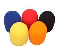 5 fundas protectoras para micrófono, no desechables, de color sólido, gruesas y resistentes al viento, para KTV