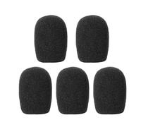 5 fundas protectoras para micrófono y micrófono, fundas de espuma para reducción de ruido, cubierta de esponja para micrófono