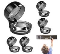 5 fundas protectoras universales para estufa de gas con adhesivo fuerte, resistente al calor, para cocina, bebé, niños, electrodomésticos, accesorios