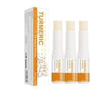 5 g de bálsamo labial con aceite de raíz de cúrcuma y exfoliante, dúo nutritivo, calmante e hidratante para labios secos o agrietados (3)