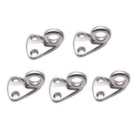 5 ganchos de defensa de acero inoxidable 316, clip de resorte for defensa, gancho de ojo for defensa, accesorios de hardware for barcos marinos, gancho for defensa de remolcador de vela(Type 2)