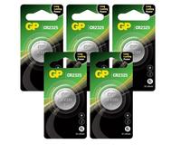 5 GP CR2325 Batería De Litio Moneda Celular 1Bl Botón Blister 3V CHINA Exp 2032