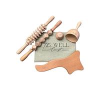 5 herramientas de masaje de terapia de madera de primera calidad, masajeador de drenaje linfático, kit de maderoterapia, herramientas de esculpir el cuerpo, rodillo de masaje de madera, herramientas