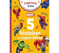 5 histoires de super-héros Marvel: Fin de CP début de CE1