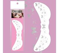 5 Hojas Brillaron Parches De Pecas Para Tatuajes Temporal Para Mujeres Accesorios Del Festival Festival Parches Manchas Brillantes Fáciles Aplicar Tatuaje