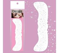 5 Hojas Brillaron Parches De Pecas Para Tatuajes Temporal Para Mujeres Accesorios Del Festival Festival Parches Manchas Brillantes Fáciles Aplicar Tatuaje