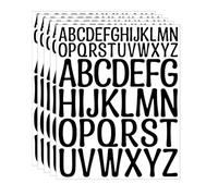 5 hojas de calcomanías para diario, letras coloridas, álbumes de recortes, recompensas, alfabetos, letras decorativas