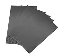 5 hojas de espuma autoadhesivas de 300 mm de largo x 200 mm de ancho, 3 mm de grosor, espuma de neopreno de celda cerrada, aislamiento antivibración, almohadillas de goma antideslizantes para muebles