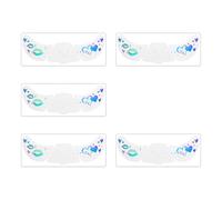 5 Hojas De Pegatinas Corporales Brillantes Impermeables Temporales Respetuosas Con La Piel Para Estilismo Diario Arte Corporal A Prueba De Agua