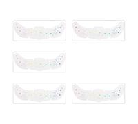 5 Hojas De Pegatinas Corporales Brillantes Impermeables Temporales Respetuosas Con La Piel Para Estilismo Diario Arte Corporal A Prueba De Agua