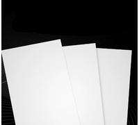 5 hojas de plástico reutilizables ABS rígido de 250 x 300 mm, for interiores de automóviles, decoración del hogar y robótica(1mmx5pcs)