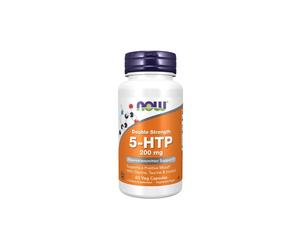 5-HTP, doble potencia 200 mg 60 cápsulas vegetales Now Foods