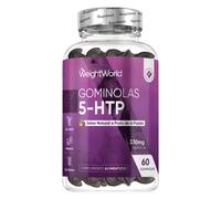5-HTP en Gominolas - 60 gummies - Fórmula con Griffonia, L-Triptófano y Toronjil para Relax y Bienestar Mental