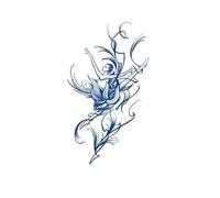 5 Imágenes Pequeñas De Jugo De Hierbas Pegatinas De Tatuaje Semipermanentes Frescas Pegatinas Impermeablestatuaje Temporal Calcomanía De Tatuaje Tatuaje Falso