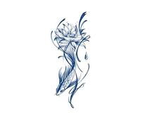 5 Imágenes Pequeñas De Jugo De Hierbas Pegatinas De Tatuaje Semipermanentes Frescas Pegatinas Impermeablestatuaje Temporal Calcomanía De Tatuaje Tatuaje Falso