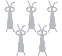 5 imanes de uñas, imán de de gatito para uñas, hoja de hierro, efecto halo, herramienta de manicura, de succión fuerte, imanes magnéticos multifuncionales, diseño de conejo de gel de de
