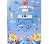 “5-in-1 Activity Book: Dot-to-Dot, Coloring, Stories & More”: “Dot-to-Dot, Color Mixing, Coloring, Stories & Themed Fun for Kids 3-5” 60 pages