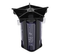 5 in 1 Change Sorter Tube, Plastic Manual Change Counter for Employee Retailer Store Hotel Restaurant