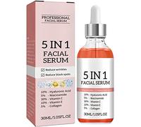 5 In 1 Facial Serum, 5 IN 1 Facial Serum, 5 IN 1 Anti-Aging Facial Serum, Sérum facial 5 en 1, suero facial con ácido hialurónico, Advanced Collagen Boost Anti Aging Serum (1pcs)