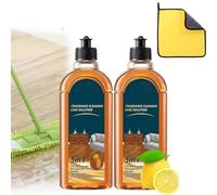 5 in 1 FloorCleaner,500ml Cleaning Care Solution,Multipurpose Floor Cleaner for Wood,Natural Shine for Mopping home,Bathroom,& Kitchen