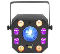 5 IN 1 LED Efecto Luz, Estroboscópico, Bola de Cristal, UV, Laser Y LED Lavar
