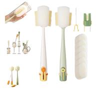 5 in 1 Multifunctional Cleaning Brush Set, Multifunctional Cup and Lid Cleaner Kit for Water Bottles, Tumblers, Travel Mugs and Kitchen Use (Mix)