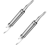 5 in 1 Multifunctional Fast Shrimp Peeler, Multifunctional Shrimp Line Fish Maw Knife Prawn Shell Peeler Seafood Knives - Shrimp Thread Knife Shrimp Deveiner Tool with Double-row Knife Blade (2pcs)