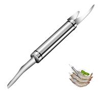5 in 1 Multifunctional Fast Shrimp Peeler, Multifunctional Shrimp Line Fish Maw Knife Prawn Shell Peeler Seafood Knives - Shrimp Thread Knife Shrimp Deveiner Tool with Double-row Knife Blade (1pcs)