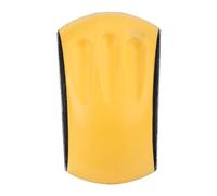 5 inch and 6 inch Hook Loop Hand Sanding Block, PU Foam Sanding Pad with Ergonomic Grip for outline Polishing (6-inch 150mm)