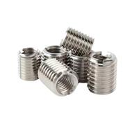 5 insertos roscados de acero inoxidable M4-M10
