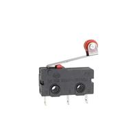 5 interruptores de límite NA NC 3P Terminales 5A 125V 250V Interruptores de pulsador de acción rápida con palanca de arco de rodillo(Roller Lever)