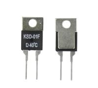 5 interruptores de temperatura KSD-01F TO220, normalmente abiertos H y normalmente cerrados D, 0 grados -150 grados(55 Degree,Normally closed)