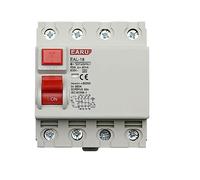 5 interruptores diferenciales tipo A, 4P, 32 A, 10/30/100/300 mA, ELCB, electromagnético, diferencial, de seguridad.(25A,4P 300mA)