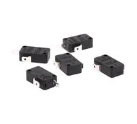 5 interruptores KW1-103 16A 250V normalmente cerrados, 2 pines, for horno microondas, lavadora y arrocera eléctrica.