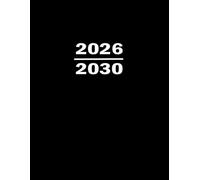 5 jahreskalender 2026-2030 a4: Monatsplaner 5 jahresplaner kalendereinlagen 1 Monat 2 Seiten. fünf jahres tagebuch. Chaos Koordinator Kalender xxl zur ... terminplaner & für erwachsene & kinder