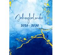 5 jahreskalender 2026-2030 a4: Monatsplaner 5 jahresplaner kalendereinlagen 1 Monat 2 Seiten. fünf jahres tagebuch. Chaos Koordinator Kalender xxl zur ... terminplaner & für erwachsene & kinder.