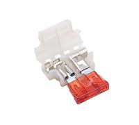 5 juegos de soporte fusible medio estándar for coche + cuchilla for, barco, camión, 3A, 5A, 10A, 15A, 20A, 25A, 30A, 35A, 40A(5A)